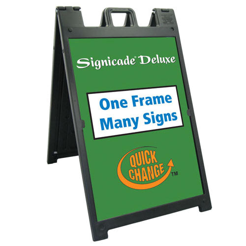 Plastic Signicade A Frame Sign
