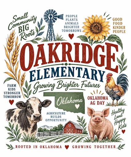 Oakridge Ag Day Shirt (orders will be delivered to your child's classroom)