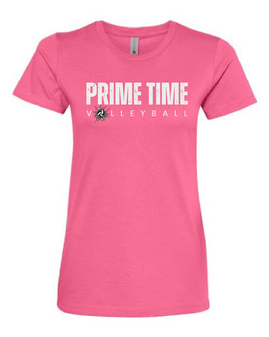 Primetime Women's Pink T Shirt
