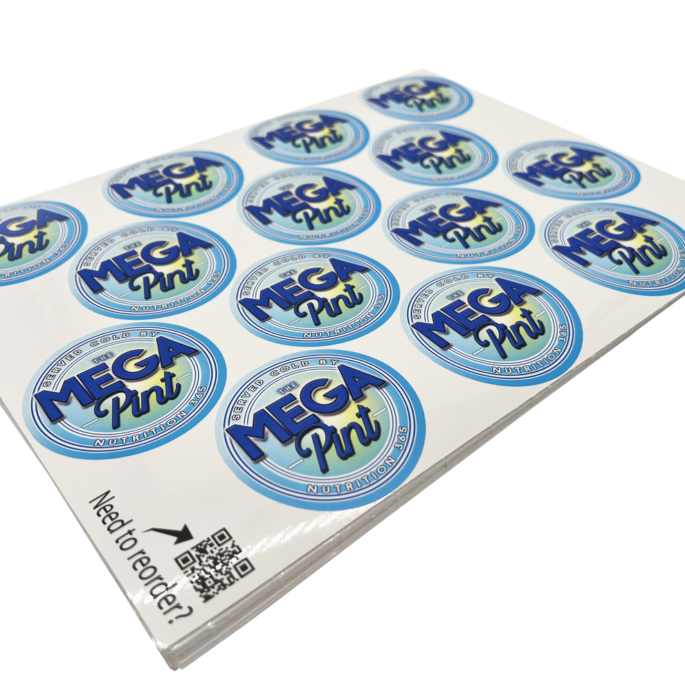 Rectangle Vinyl Sheet Labels – Stickers N' Moore