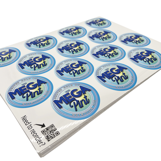 Rectangle Vinyl Sheet Labels