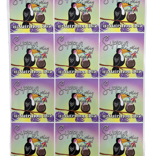 Square Vinyl Sheet Labels
