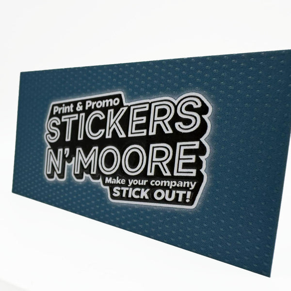 Raised Spot UV Business Cards – Stickers N' Moore