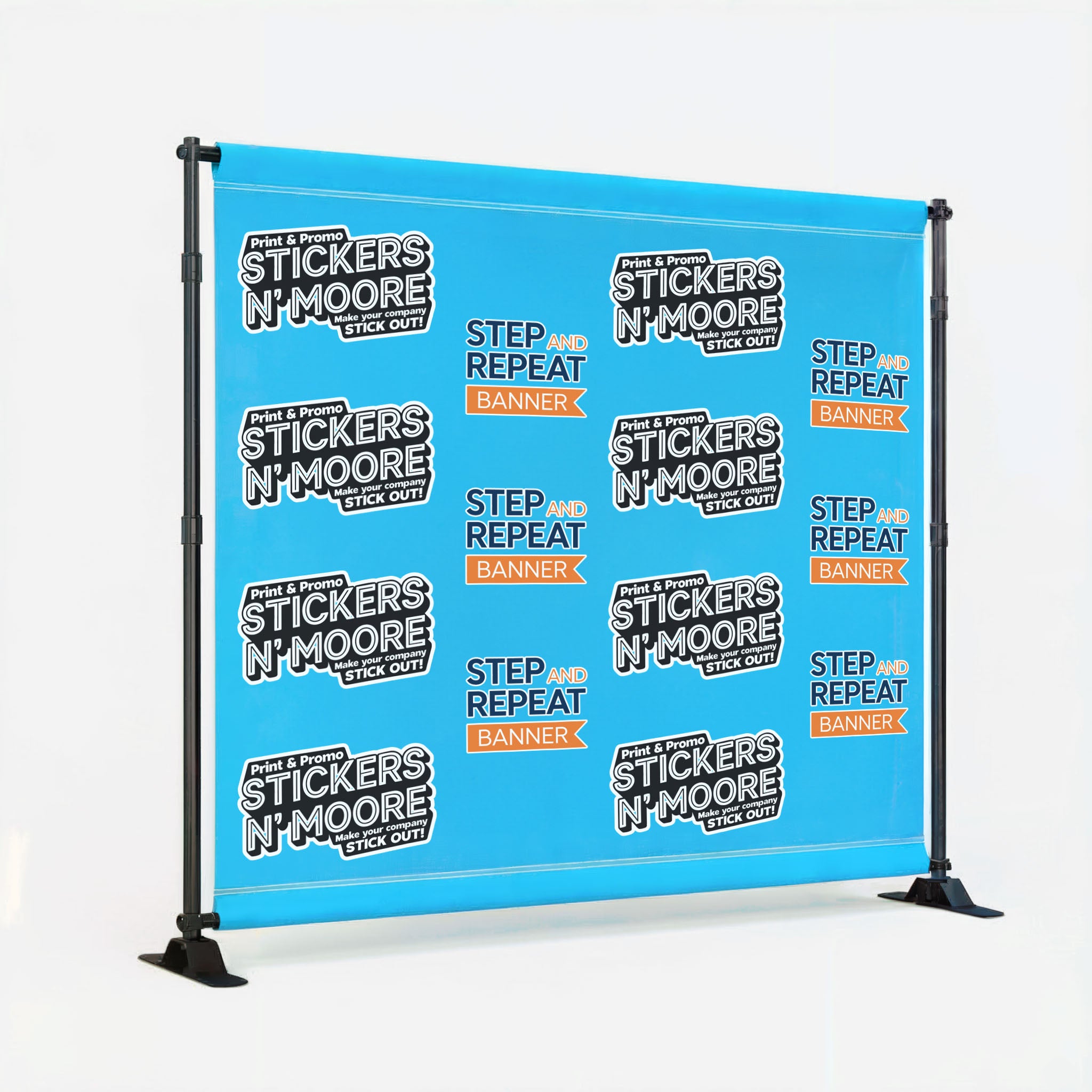 Step and Repeat Backdrop – Stickers N' Moore