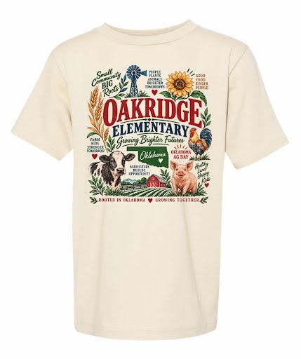 Oakridge Ag Day Shirt (orders will be delivered to your child's classroom)